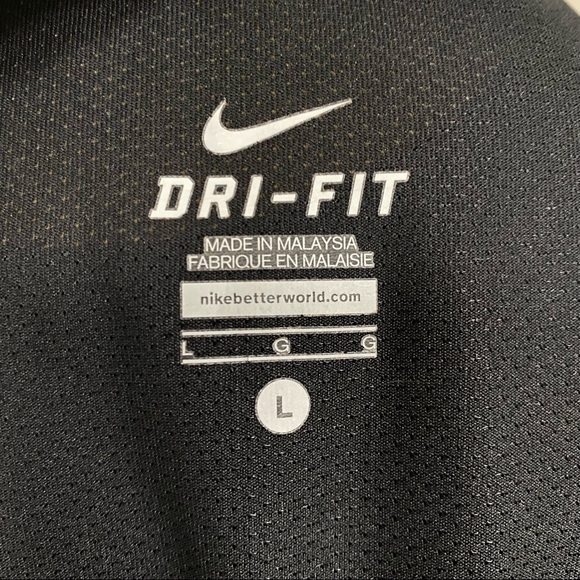 Nike Dri-Fit Black Vented Racerback Tank Top - Picture 8 of 11